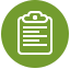 Icon of insurance information form.