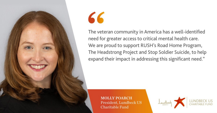 Lundbeck US Charitable Fund Awards More than $4 Million to Organizations Increasing Access to Mental Health Care for US Veterans and the Military Community