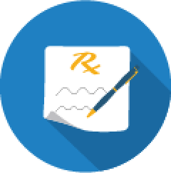 Prescription pad icon