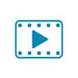 Video play icon