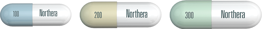 NORTHERA pill dosages