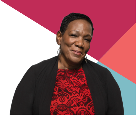 VYEPTI® patient ambassador June smiling.