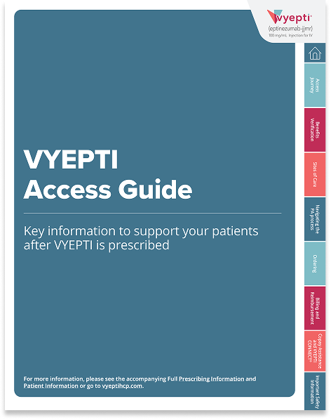 VYEPTI Access Guide.