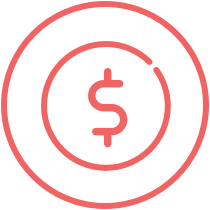 Financial assistance icon
