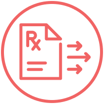 Prescription coordination icon