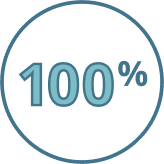 100% icon