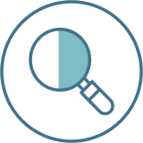 Magnifying glass icon