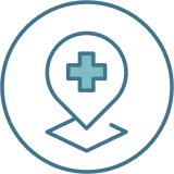 Infusion locator icon