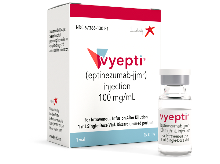 Image of VYEPTI packaging and vial