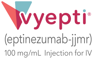 VYEPTI® (eptinezumab-jjmr) logo